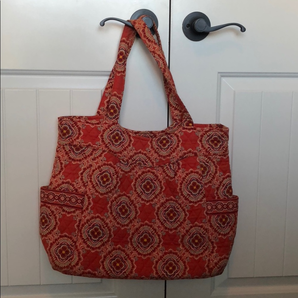 Orange Vera Bradley bag